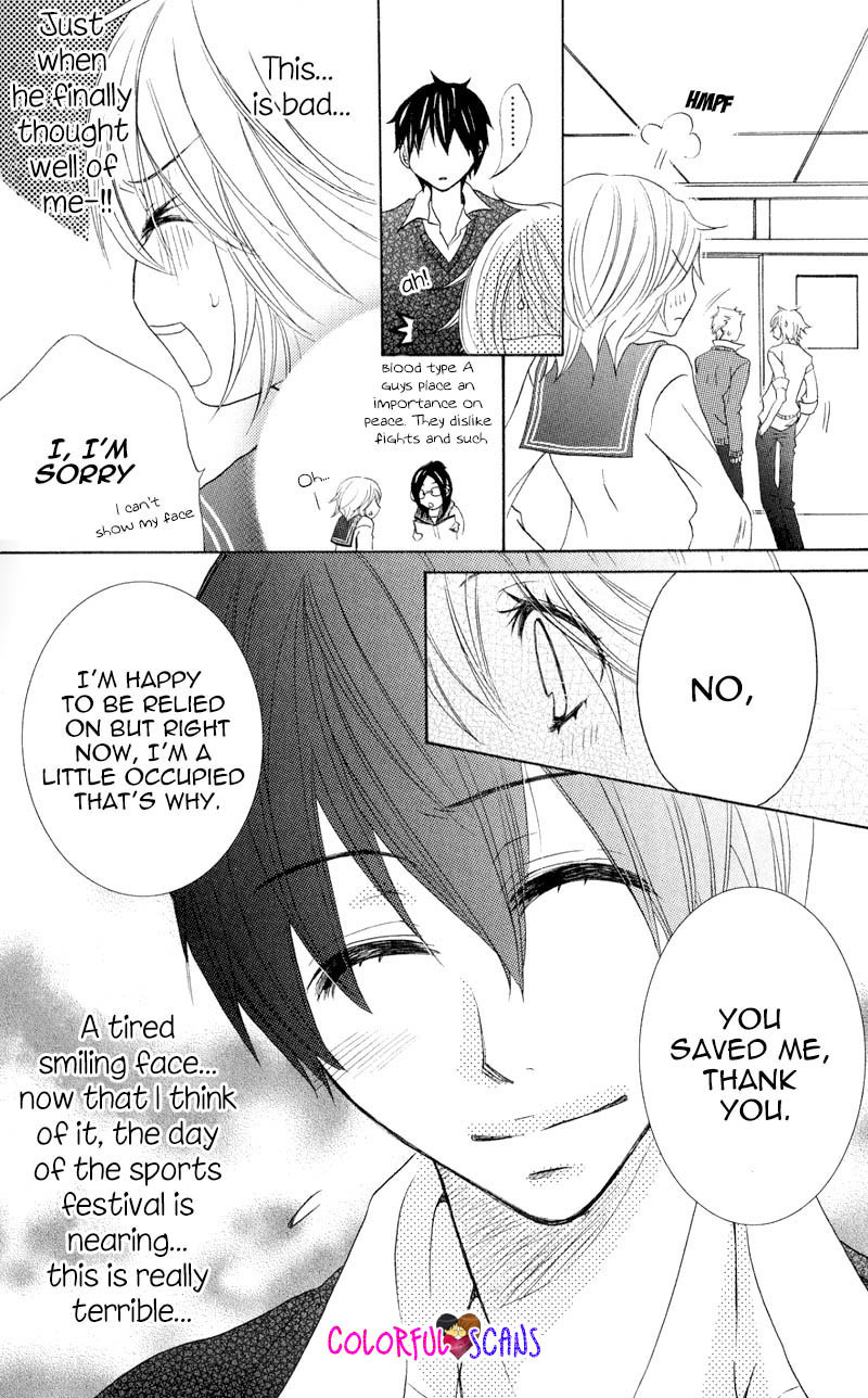 B-Gata Kareshi no Aishikata Chapter 2 page 18 - Chapter 2: How to catch an A blood type guy