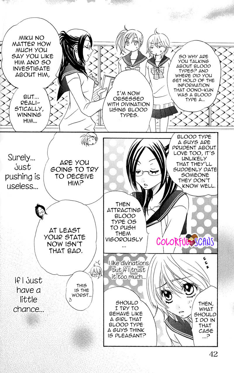 B-Gata Kareshi no Aishikata Chapter 2 page 6 - Chapter 2: How to catch an A blood type guy