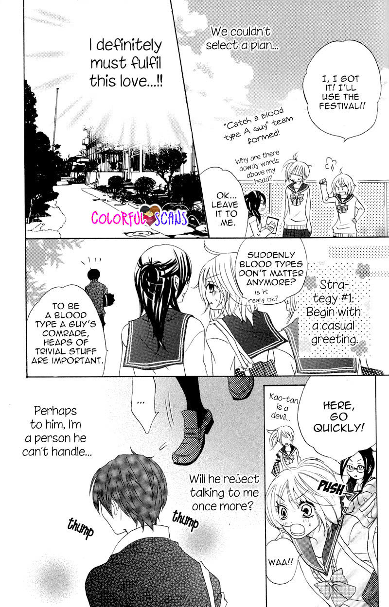 B-Gata Kareshi no Aishikata Chapter 2 page 7 - Chapter 2: How to catch an A blood type guy