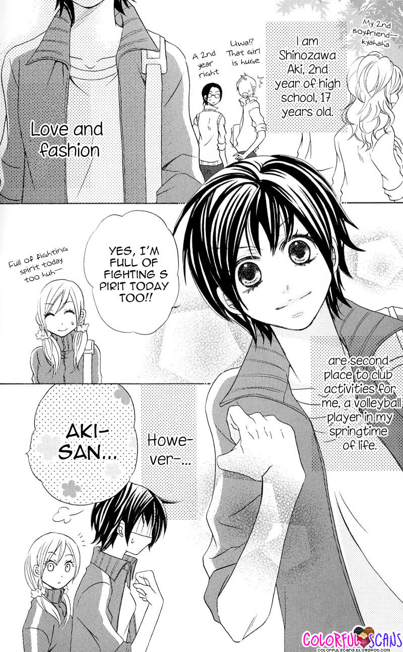 B-Gata Kareshi no Aishikata Chapter 3 page 2 - Chapter 3: The true character of an 0 blood type guy