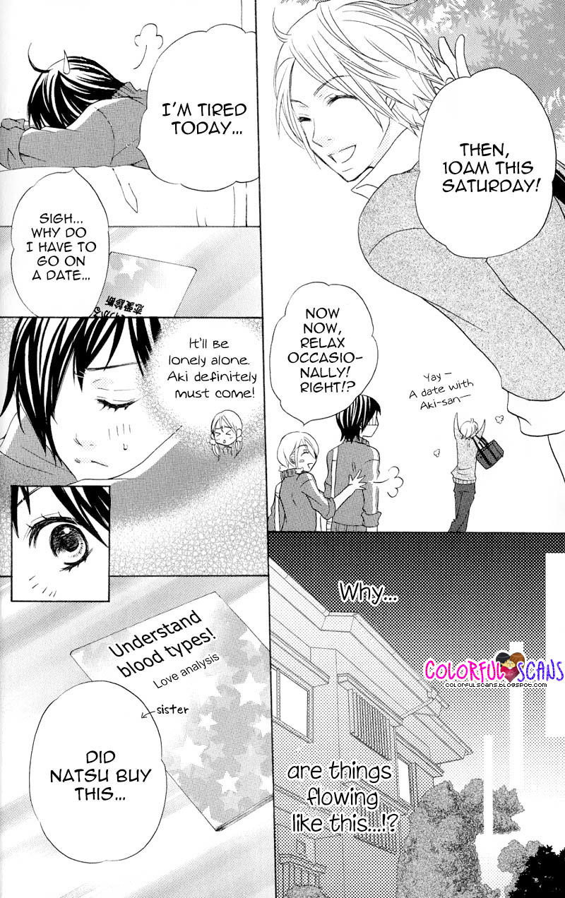 B-Gata Kareshi no Aishikata Chapter 3 page 6 - Chapter 3: The true character of an 0 blood type guy