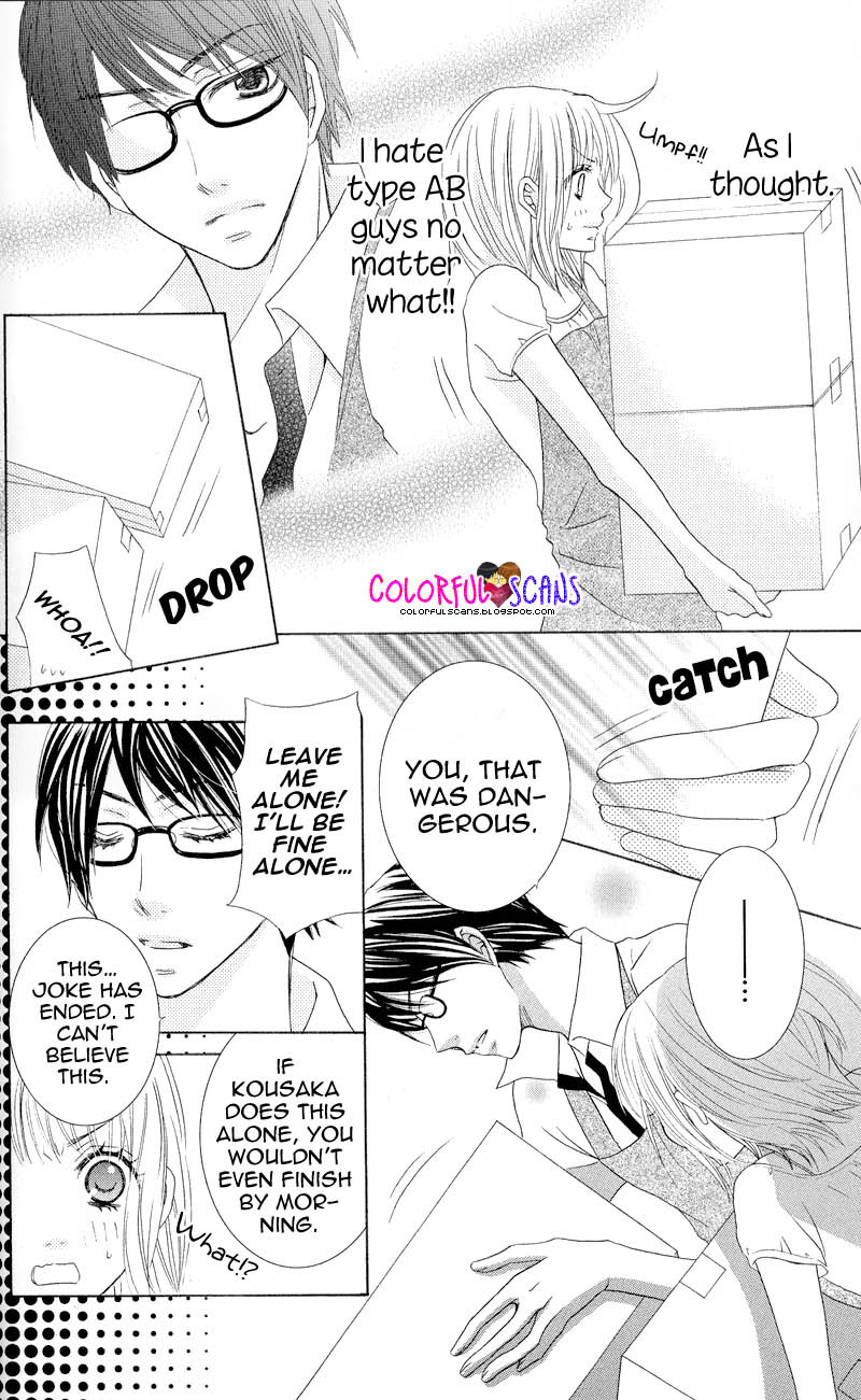 B-Gata Kareshi no Aishikata Chapter 4 page 10 - Chapter 4: Countermeasure your inclination to an AB blood type guy