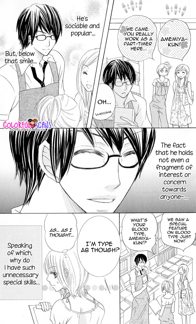 B-Gata Kareshi no Aishikata Chapter 4 page 3 - Chapter 4: Countermeasure your inclination to an AB blood type guy
