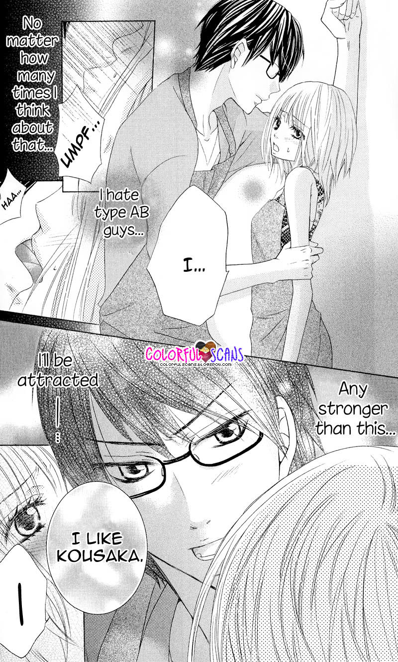 B-Gata Kareshi no Aishikata Chapter 4 page 30 - Chapter 4: Countermeasure your inclination to an AB blood type guy