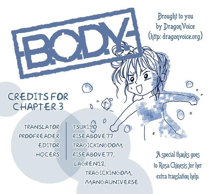 B.O.D.Y. Chapter 3 page 1 - Chapter 3