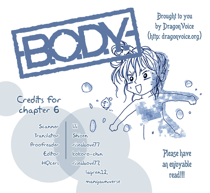 B.O.D.Y. Chapter 6 page 1 - Chapter 6