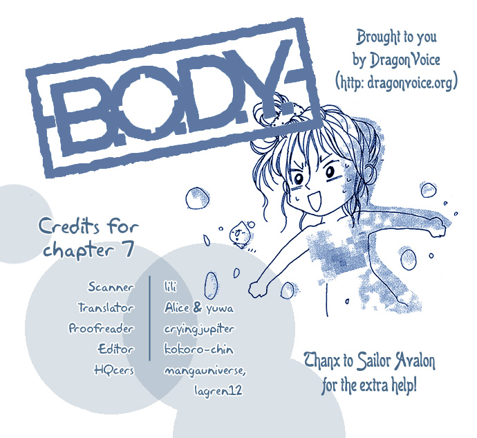 B.O.D.Y. Chapter 7 page 1 - Chapter 7