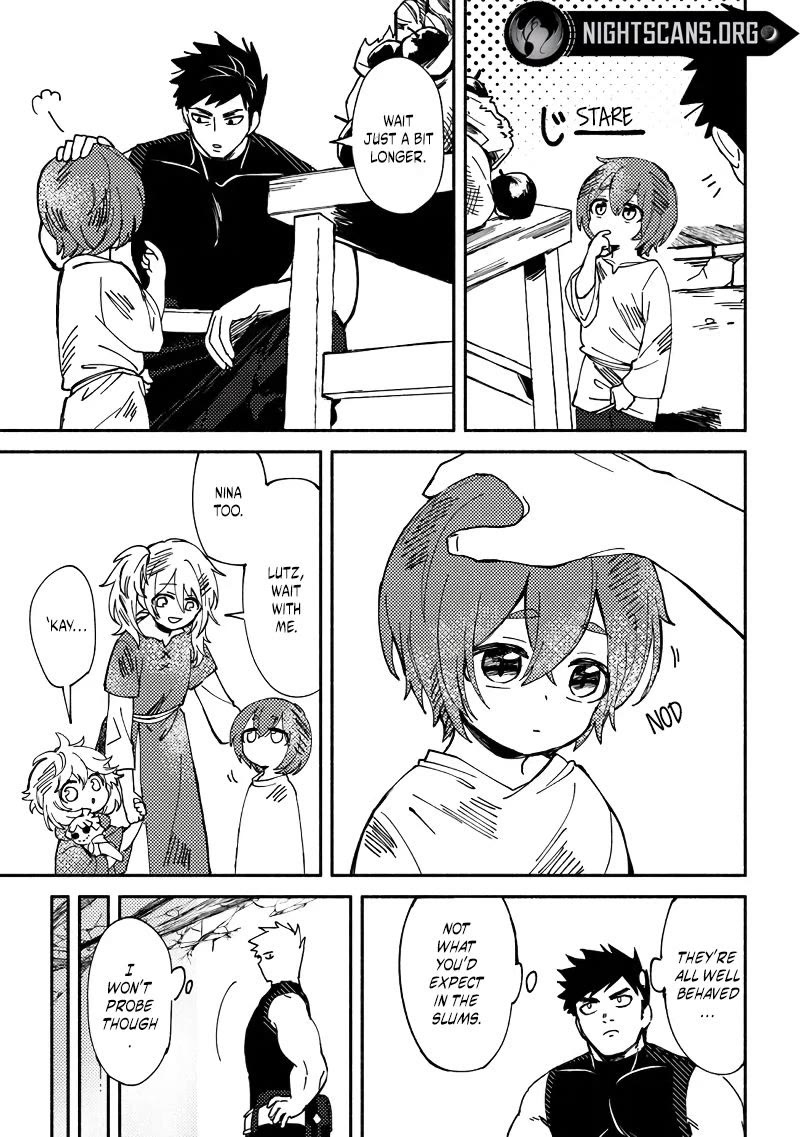 B-Rank Adventurer With a Bad Guy Face Becomes a Father for the Hero and His Childhood Friends Chapter 1 page 34 - Chapter 1