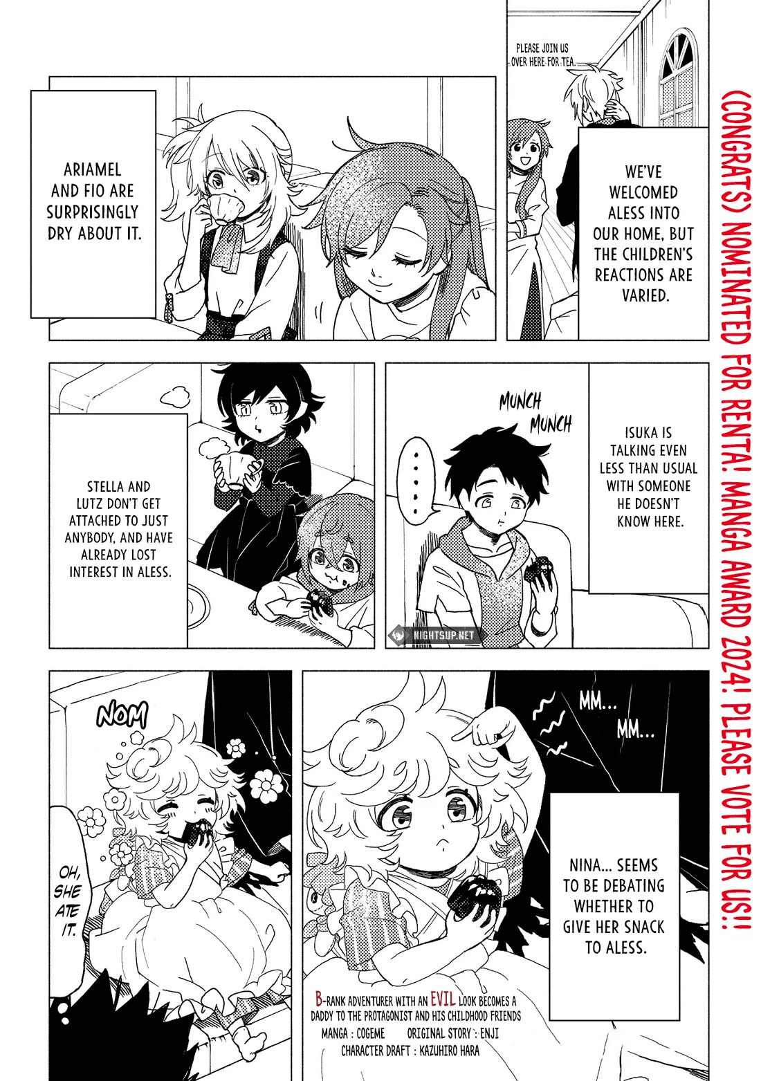 B-Rank Adventurer With a Bad Guy Face Becomes a Father for the Hero and His Childhood Friends Chapter 12 page 11 - Chapter 12