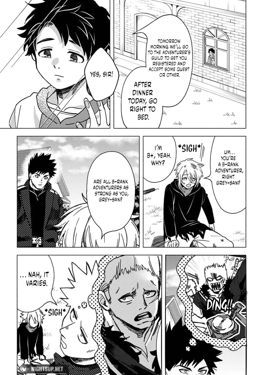 B-Rank Adventurer With a Bad Guy Face Becomes a Father for the Hero and His Childhood Friends Chapter 12 page 17 - Chapter 12