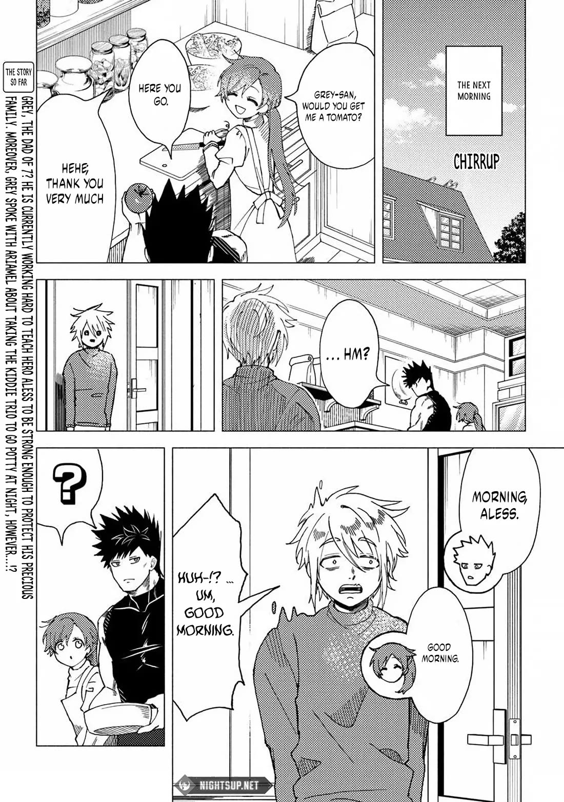 B-Rank Adventurer With a Bad Guy Face Becomes a Father for the Hero and His Childhood Friends Chapter 13 page 2 - Chapter 13