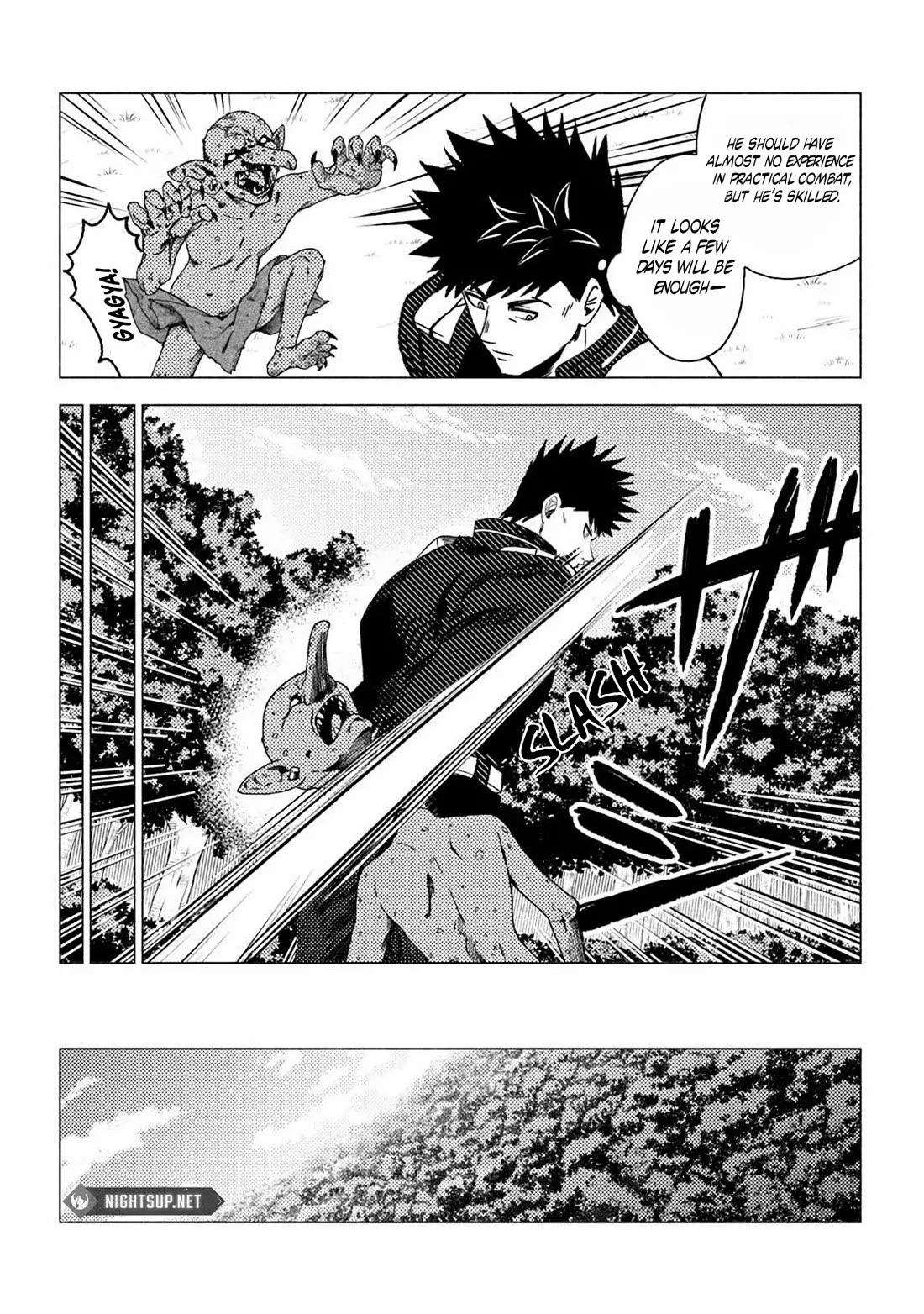 B-Rank Adventurer With a Bad Guy Face Becomes a Father for the Hero and His Childhood Friends Chapter 13 page 32 - Chapter 13
