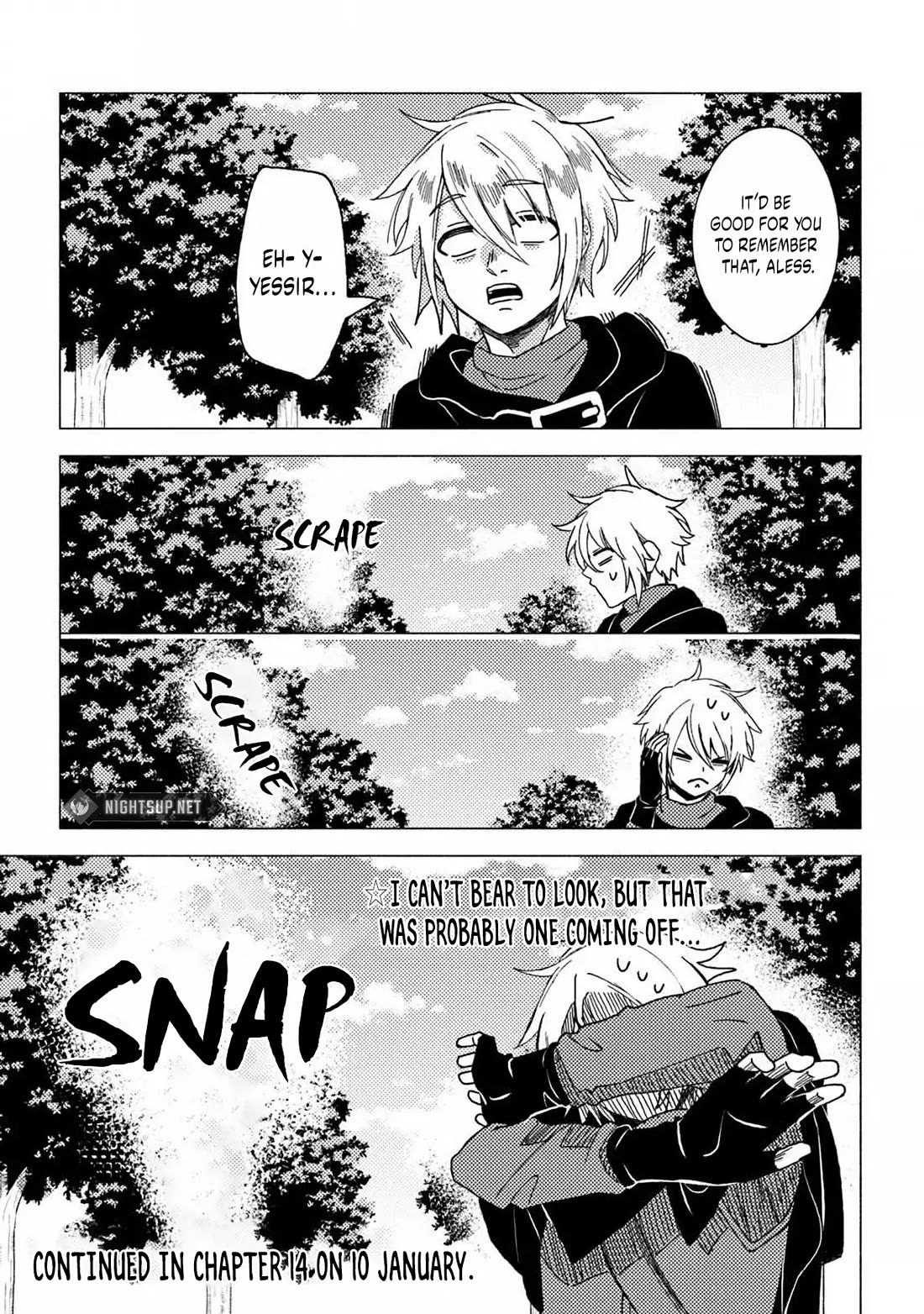 B-Rank Adventurer With a Bad Guy Face Becomes a Father for the Hero and His Childhood Friends Chapter 13 page 34 - Chapter 13