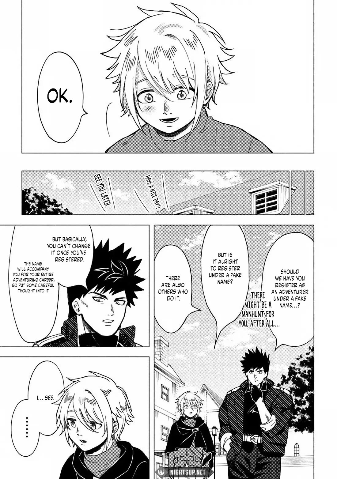 B-Rank Adventurer With a Bad Guy Face Becomes a Father for the Hero and His Childhood Friends Chapter 13 page 7 - Chapter 13