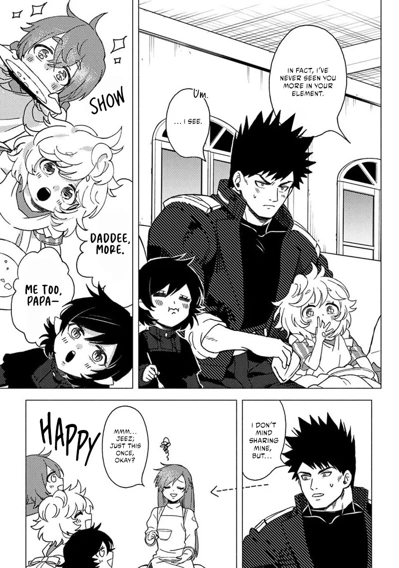 B-Rank Adventurer With a Bad Guy Face Becomes a Father for the Hero and His Childhood Friends Chapter 14 page 17 - Chapter 14