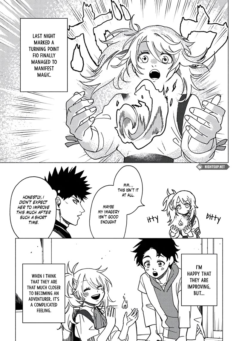 B-Rank Adventurer With a Bad Guy Face Becomes a Father for the Hero and His Childhood Friends Chapter 16 page 3 - Chapter 16
