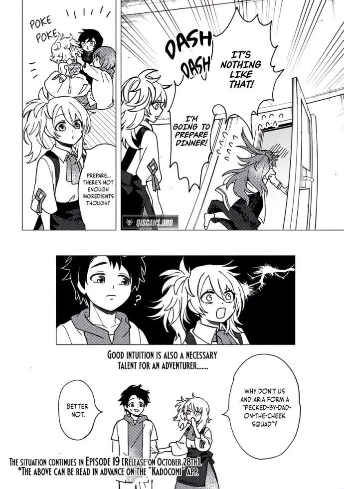 B-Rank Adventurer With a Bad Guy Face Becomes a Father for the Hero and His Childhood Friends Chapter 18 page 18 - Chapter 18