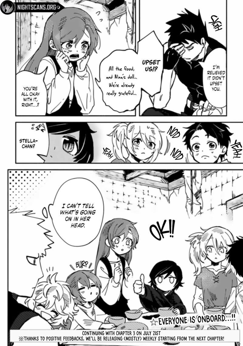 B-Rank Adventurer With a Bad Guy Face Becomes a Father for the Hero and His Childhood Friends Chapter 2 page 33 - Chapter 2