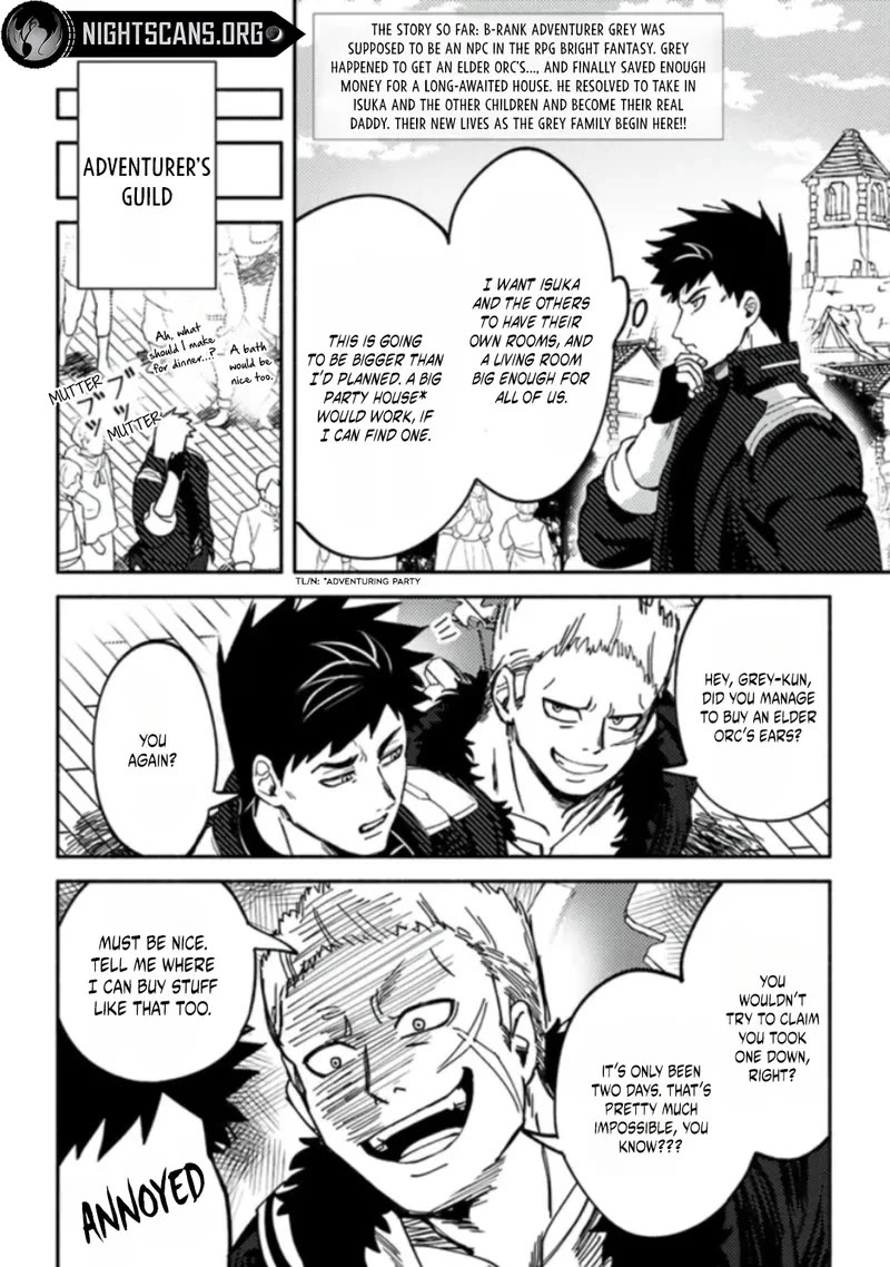 B-Rank Adventurer With a Bad Guy Face Becomes a Father for the Hero and His Childhood Friends Chapter 3 page 3 - Chapter 3