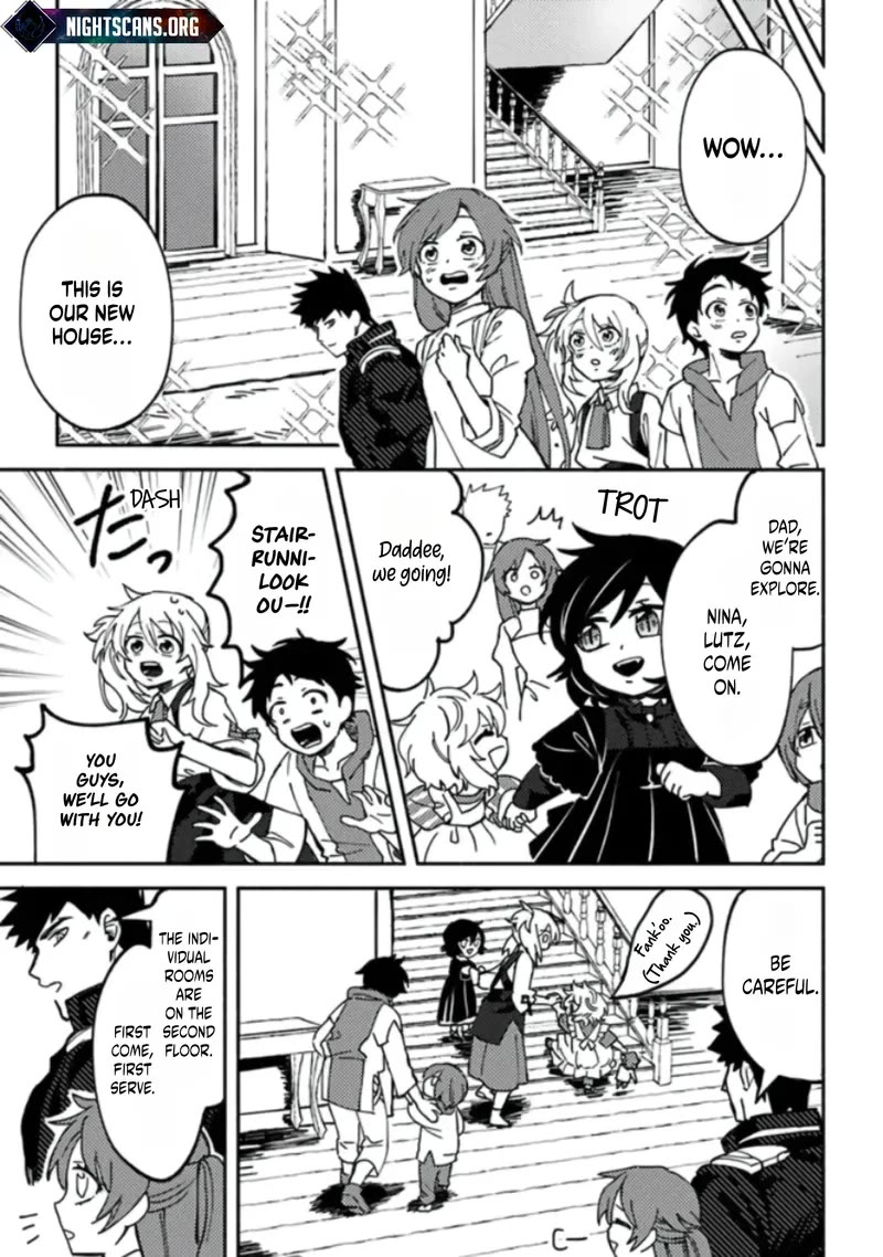 B-Rank Adventurer With a Bad Guy Face Becomes a Father for the Hero and His Childhood Friends Chapter 3 page 34 - Chapter 3