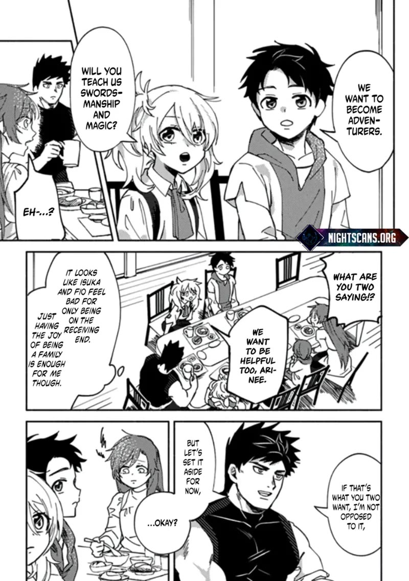 B-Rank Adventurer With a Bad Guy Face Becomes a Father for the Hero and His Childhood Friends Chapter 4 page 12 - Chapter 4