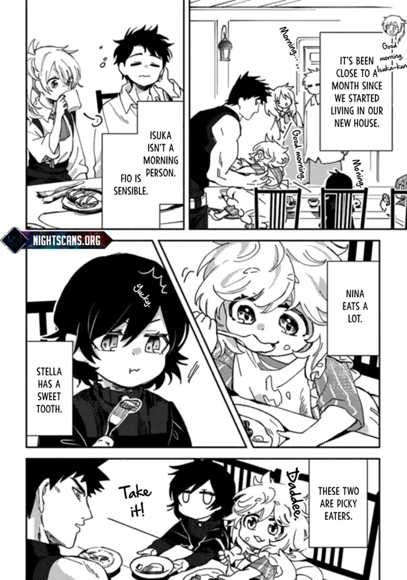 B-Rank Adventurer With a Bad Guy Face Becomes a Father for the Hero and His Childhood Friends Chapter 4 page 3 - Chapter 4