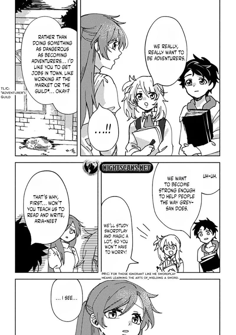 B-Rank Adventurer With a Bad Guy Face Becomes a Father for the Hero and His Childhood Friends Chapter 5.5 page 8 - Chapter 5.5