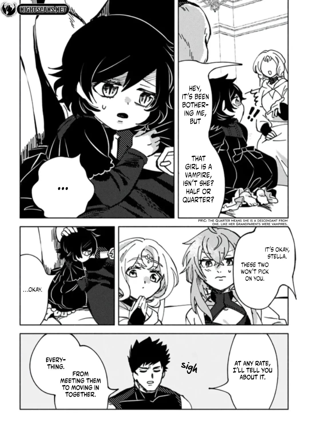 B-Rank Adventurer With a Bad Guy Face Becomes a Father for the Hero and His Childhood Friends Chapter 5 page 7 - Chapter 5