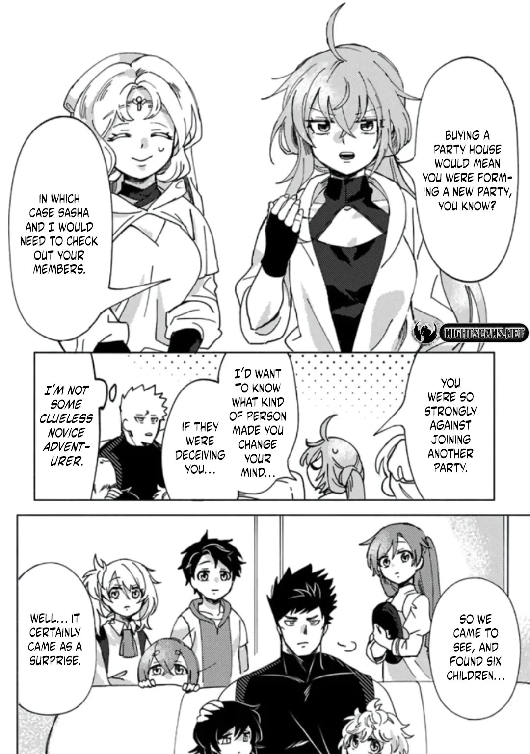 B-Rank Adventurer With a Bad Guy Face Becomes a Father for the Hero and His Childhood Friends Chapter 5 page 9 - Chapter 5
