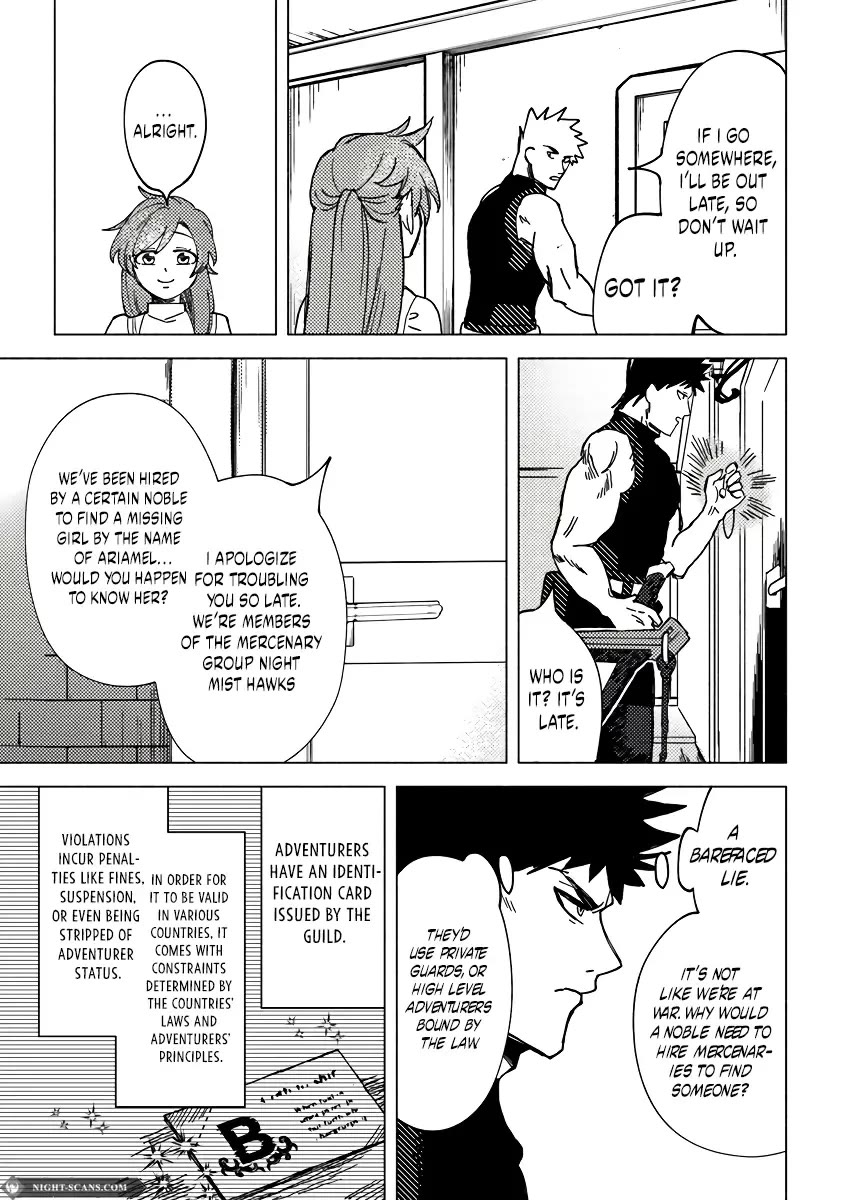 B-Rank Adventurer With a Bad Guy Face Becomes a Father for the Hero and His Childhood Friends Chapter 7 page 20 - Chapter 7
