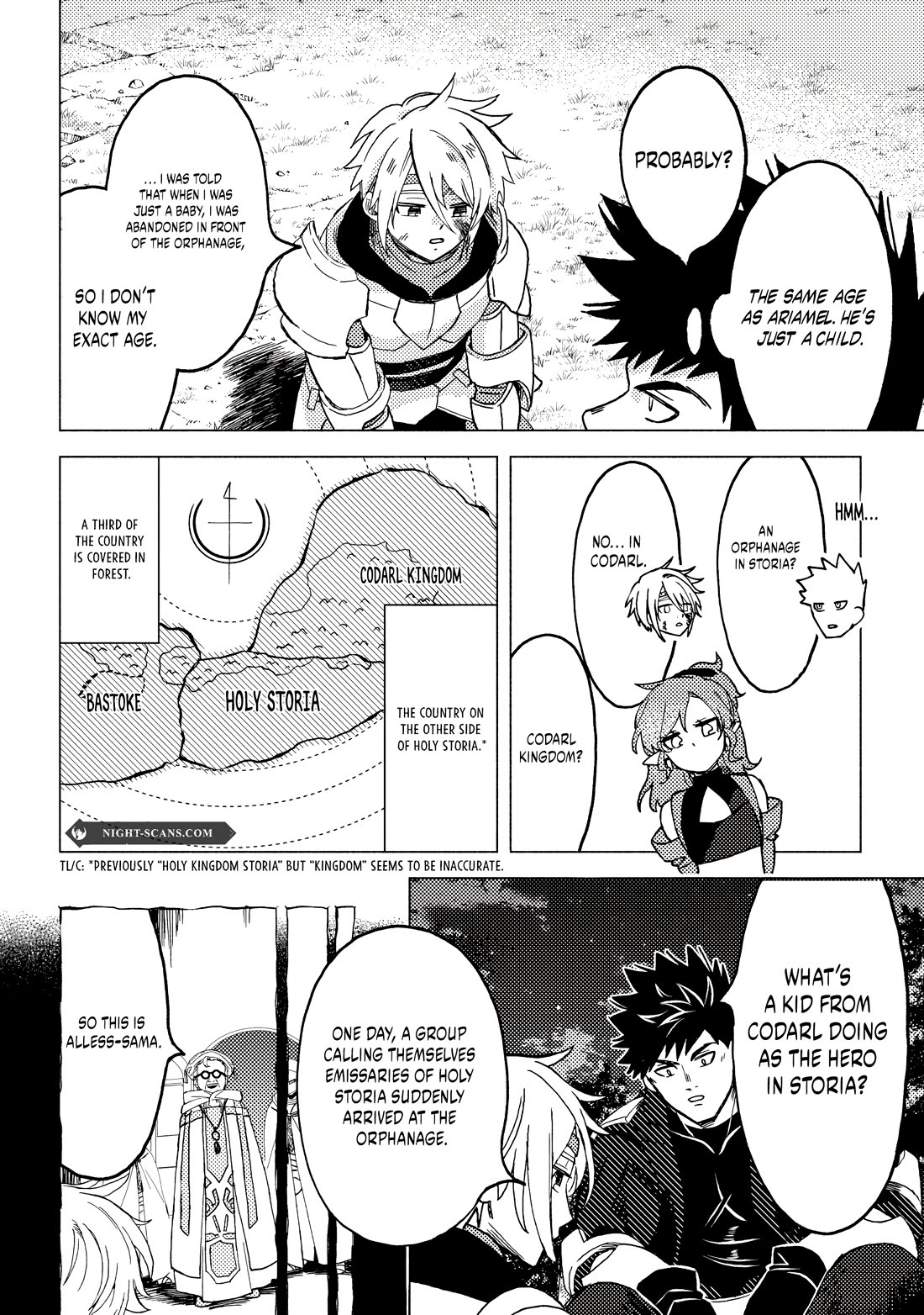 B-Rank Adventurer With a Bad Guy Face Becomes a Father for the Hero and His Childhood Friends Chapter 9 page 24 - Chapter 9