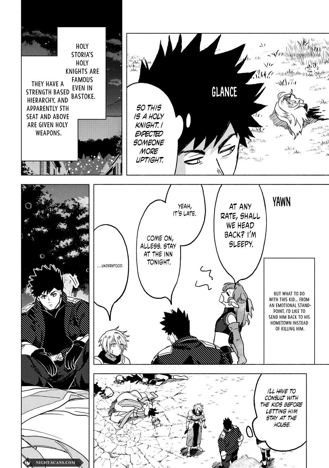 B-Rank Adventurer With a Bad Guy Face Becomes a Father for the Hero and His Childhood Friends Chapter 9 page 28 - Chapter 9