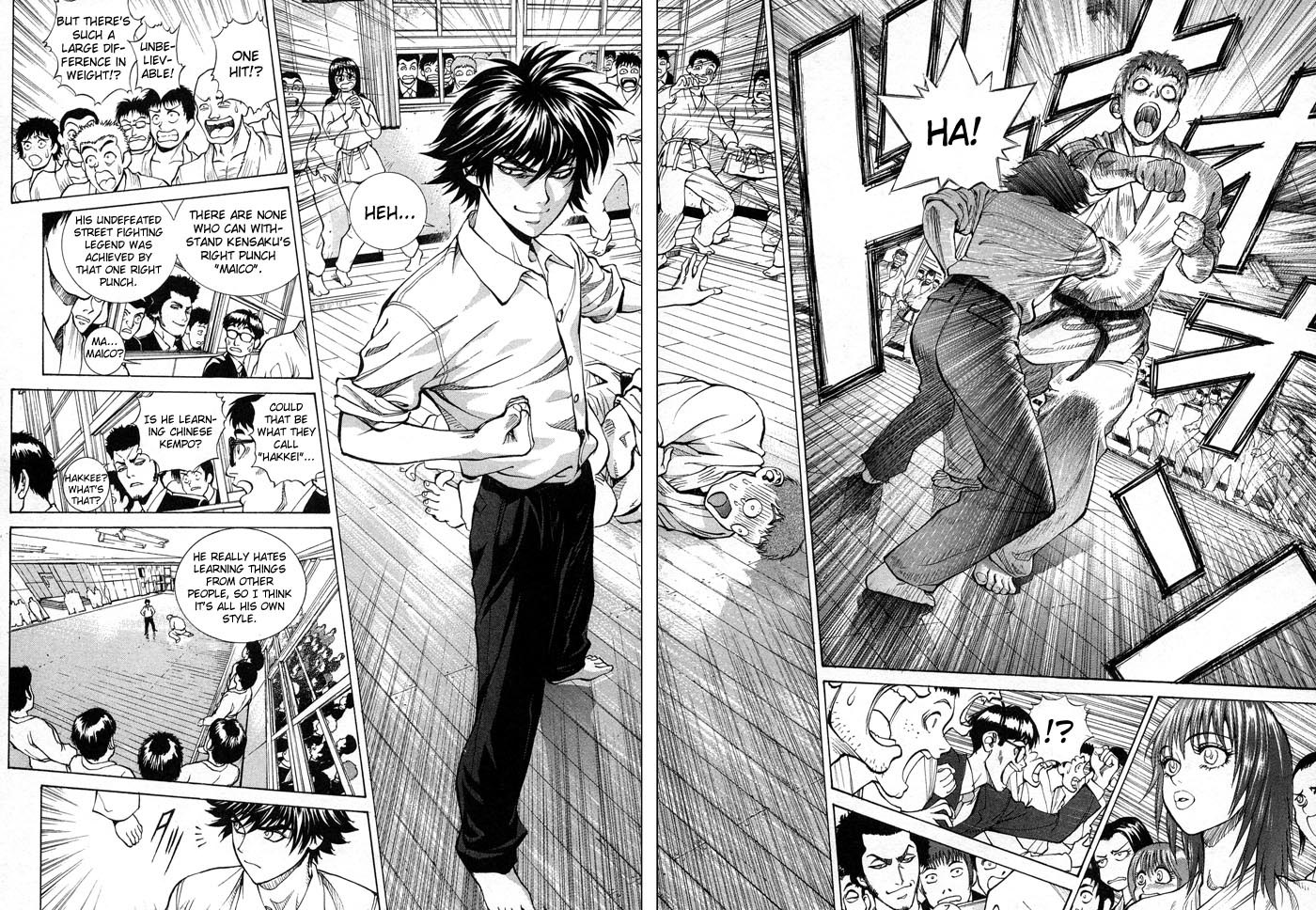 B. Reaction! Chapter 3 page 9 - Chapter 3: Eruption