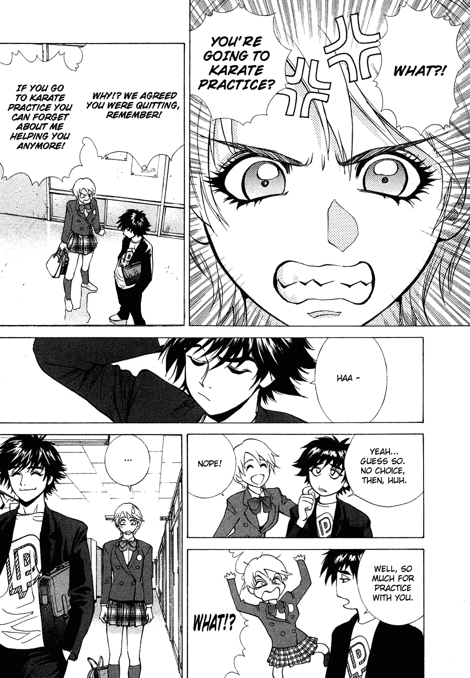 B. Reaction! Chapter 8 page 18 - Chapter 8: Can't Stop Lovin' You