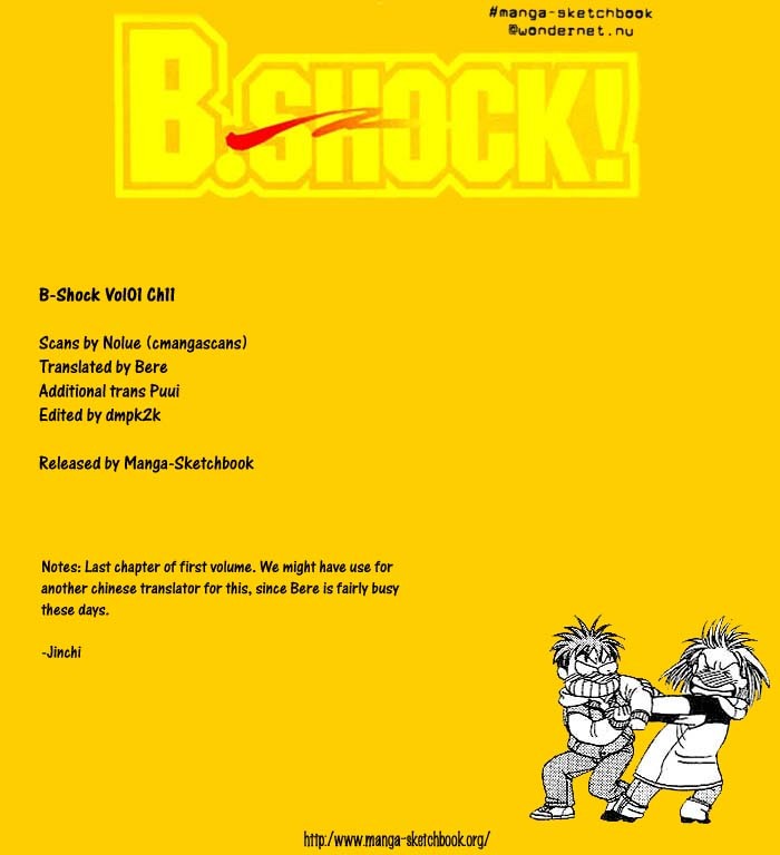 B-Shock! Chapter 11 page 1 - Chapter 11: Frustrated Arata