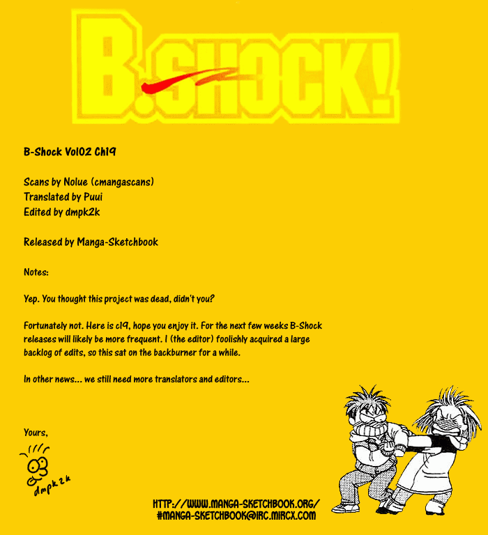 B-Shock! Chapter 19 page 15 - Chapter 19: The 6th child, Kari