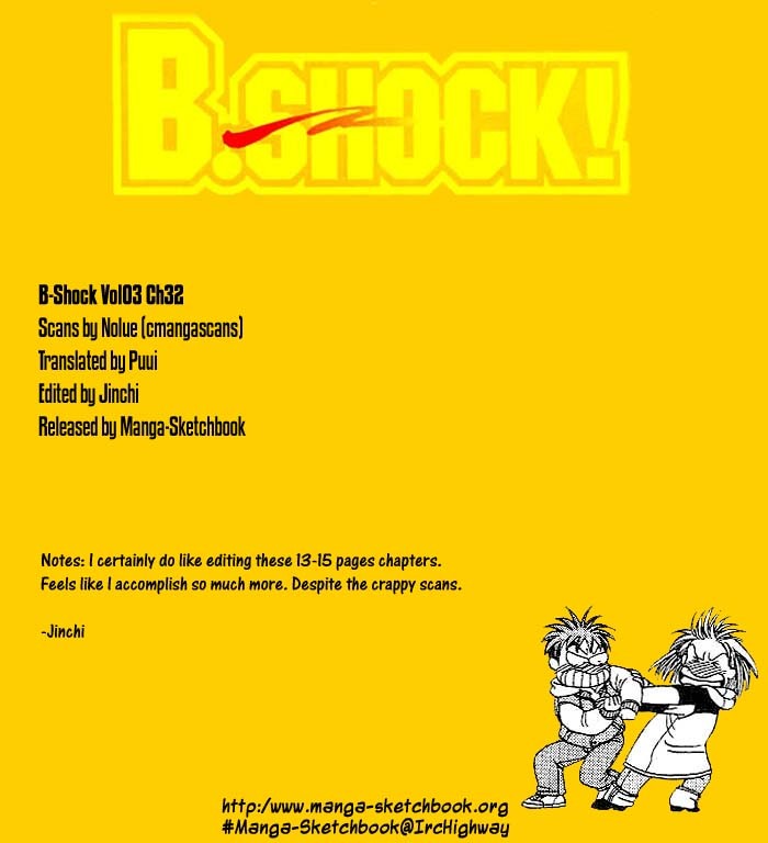 B-Shock! Chapter 32 page 1 - Chapter 32: Hatsune's secret