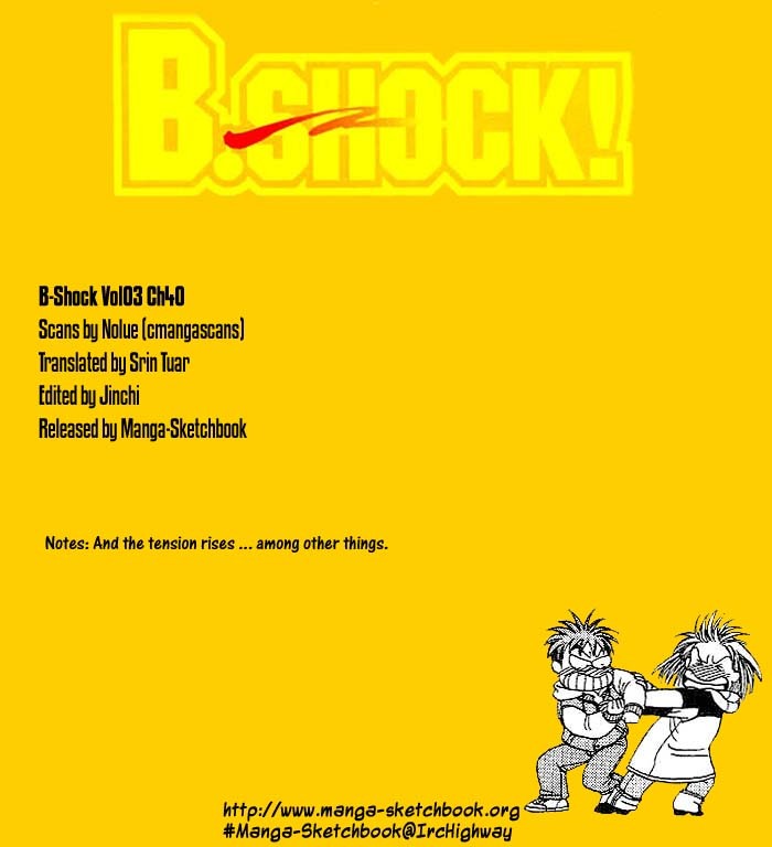 B-Shock! Chapter 40 page 1 - Chapter 40: Winners and losers