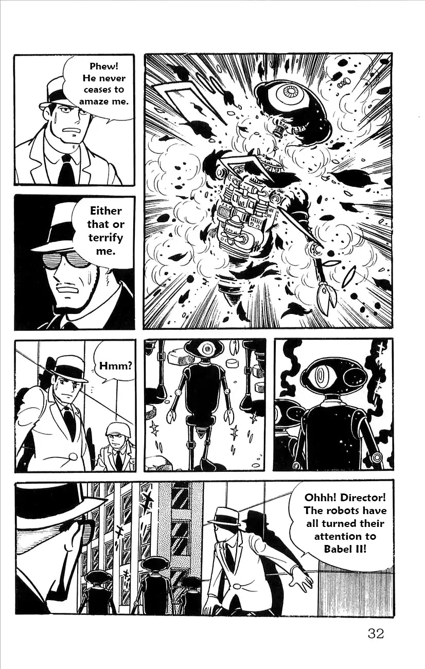 Babel 2-Sei Chapter 49 page 34 - Chapter 49: Man vs. Machine