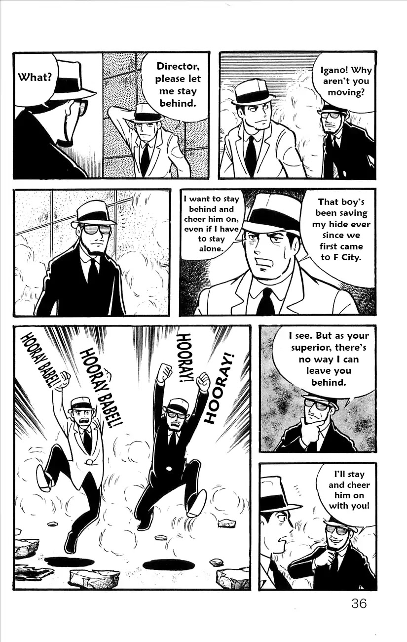 Babel 2-Sei Chapter 49 page 38 - Chapter 49: Man vs. Machine