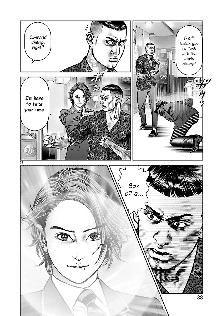 Babel the 2nd: Golden Boy Chapter 1 page 37 - Chapter 1: The Golden Boy of Kabukicho
