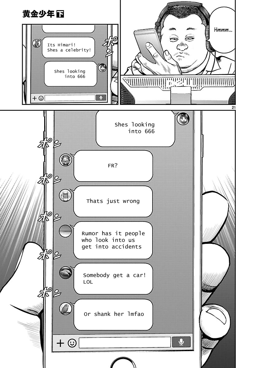 Babel the 2nd: Golden Boy Chapter 12 page 19 - Chapter 12: The Last Fight