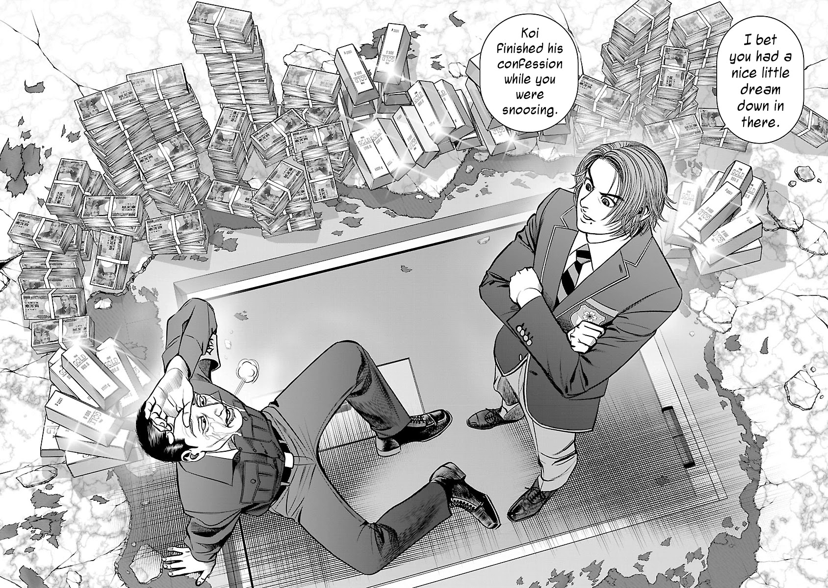 Babel the 2nd: Golden Boy Chapter 7 page 44 - Chapter 7: A Three-Minute Confession