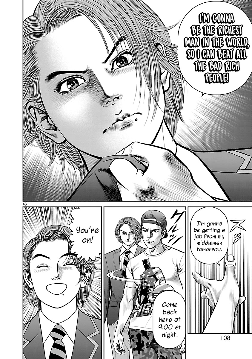 Babel the 2nd: Golden Boy Chapter 8 page 38 - Chapter 8: The Speedy Pizza Boy