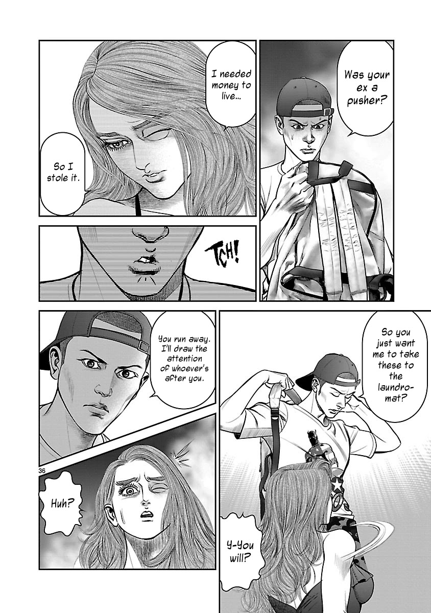 Babel the 2nd: Golden Boy Chapter 9 page 32 - Chapter 9: The Courier Game