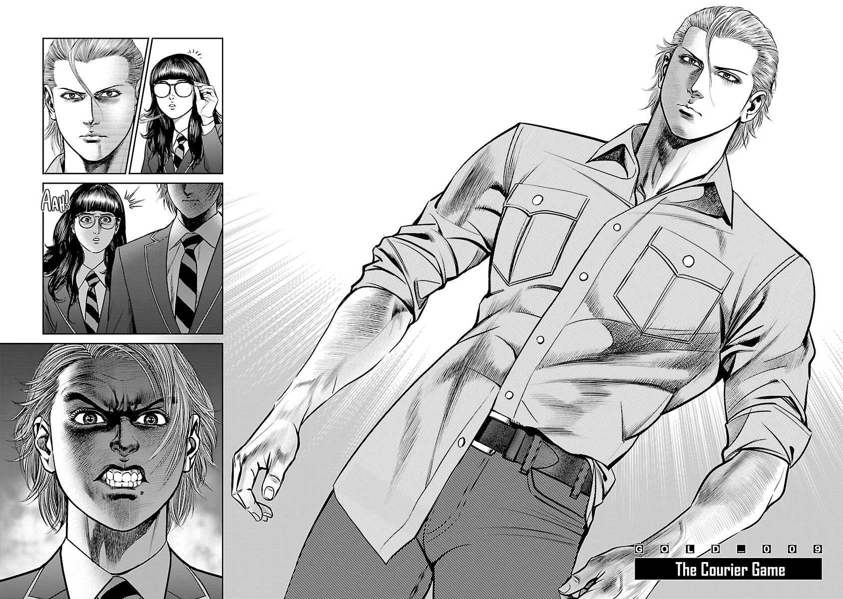 Babel the 2nd: Golden Boy Chapter 9 page 4 - Chapter 9: The Courier Game