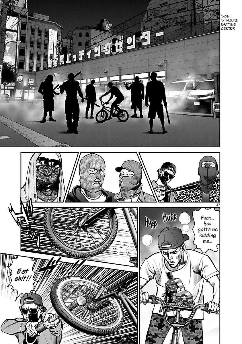 Babel the 2nd: Golden Boy Chapter 9 page 42 - Chapter 9: The Courier Game