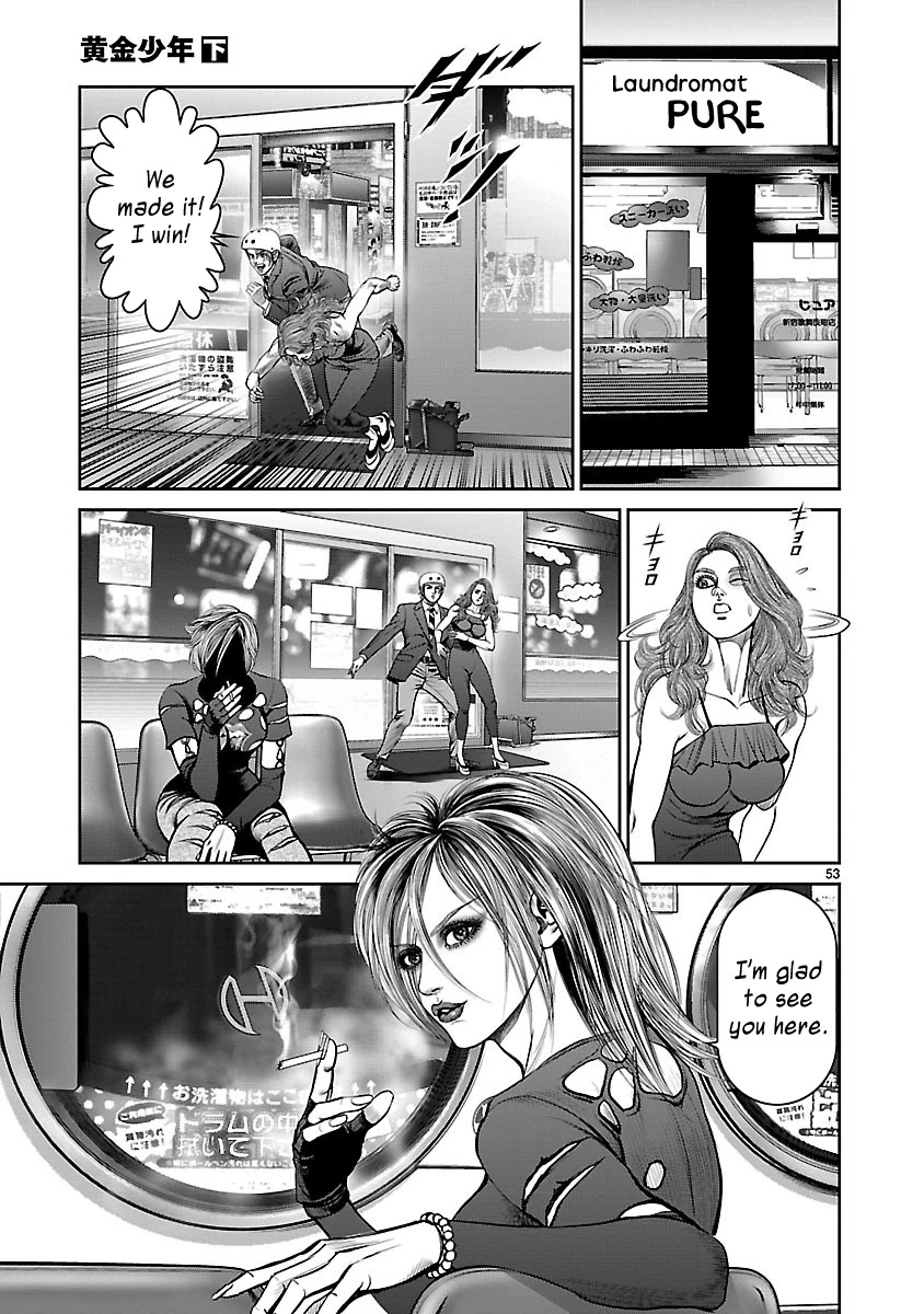 Babel the 2nd: Golden Boy Chapter 9 page 47 - Chapter 9: The Courier Game