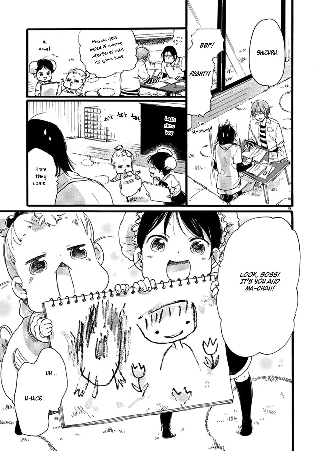 Baby, Kokoro no Mama ni! Chapter 18 page 14 - Chapter 18: Fishing For A Childlike Heart