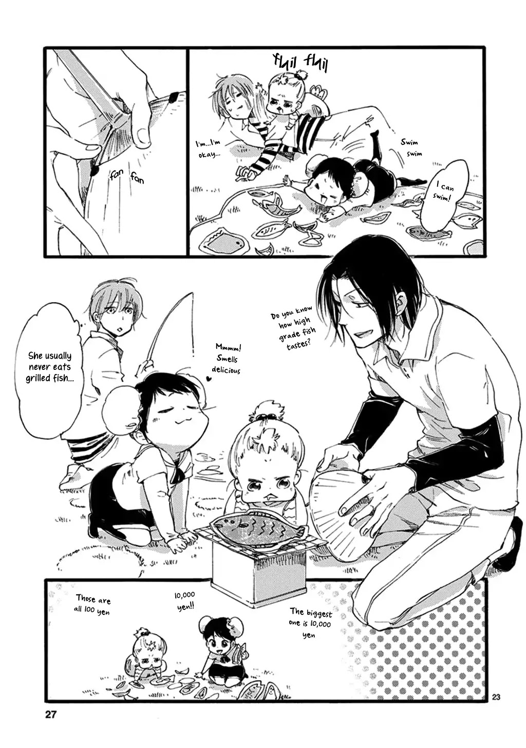 Baby, Kokoro no Mama ni! Chapter 18 page 28 - Chapter 18: Fishing For A Childlike Heart